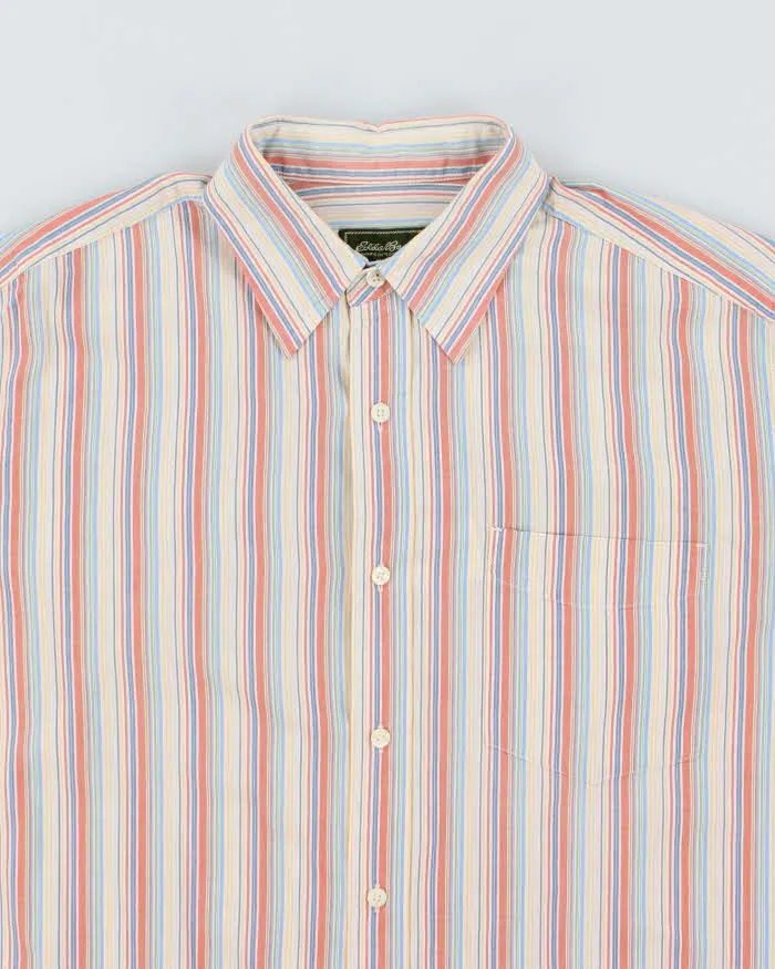 Vintage 2000's Eddie Bauer Striped Long Sleeve Shirt - L sold by Rokit product image thumbnail 3