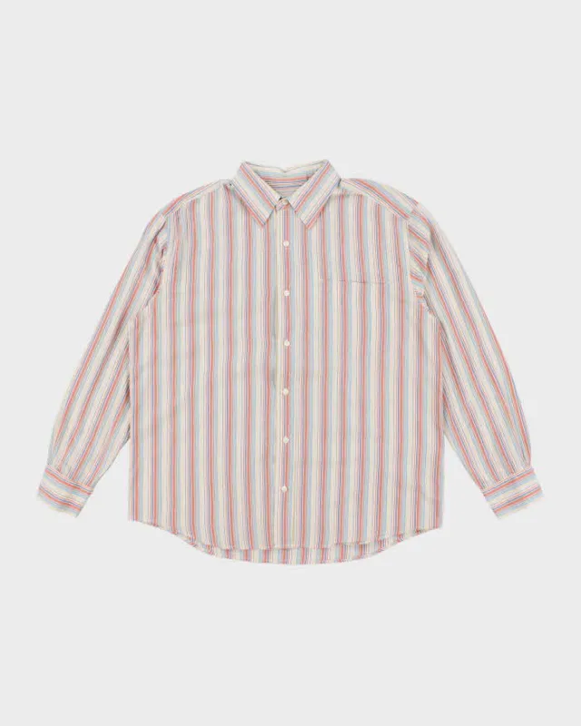 Vintage 2000's Eddie Bauer Striped Long Sleeve Shirt - L sold by Rokit
