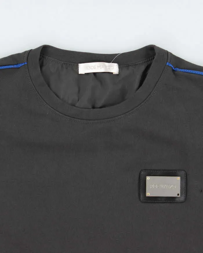 13DE MARZO Heavyweight Panelled Short Sleeve Sweatshirt - L sold by Rokit product image thumbnail 5