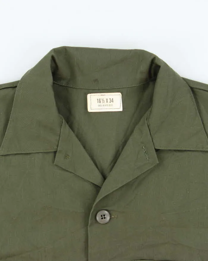 70s Vintage US Army Dura-Press Utility Shirt - X-Large sold by Rokit product image thumbnail 5