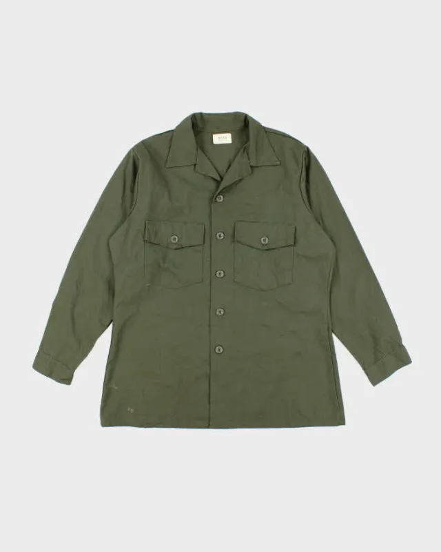 70s Vintage US Army Dura-Press Utility Shirt - X-Large sold by Rokit