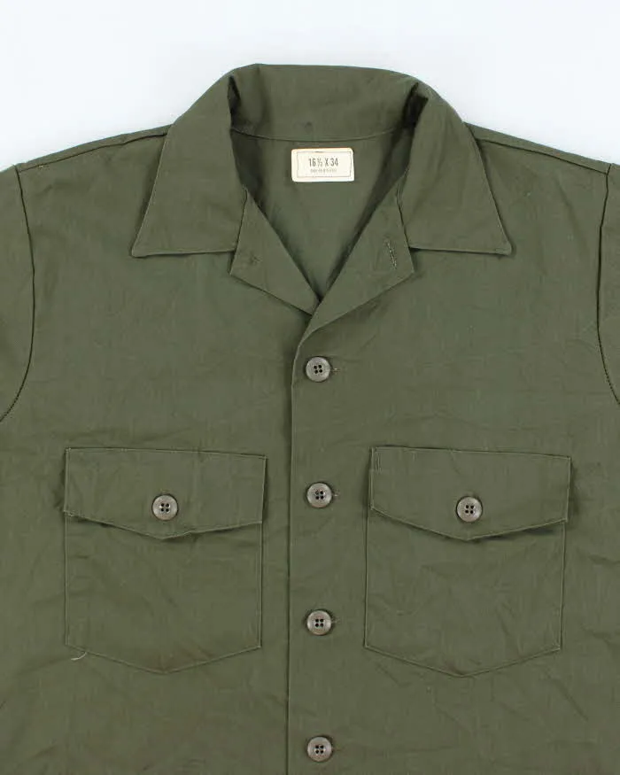 70s Vintage US Army Dura-Press Utility Shirt - X-Large sold by Rokit product image thumbnail 3