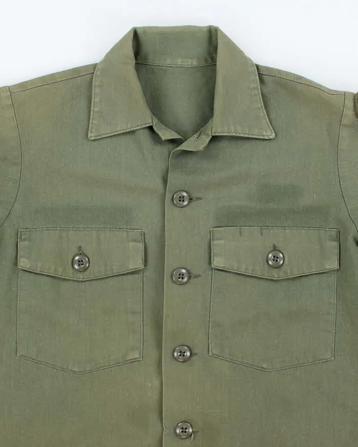 70s Vintage US Army Dura-Press Utility Shirt - Small sold by Rokit product image thumbnail 3