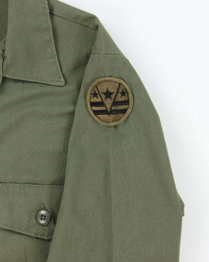 70s Vintage US Army Dura-Press Utility Shirt - Medium sold by Rokit product image thumbnail 4
