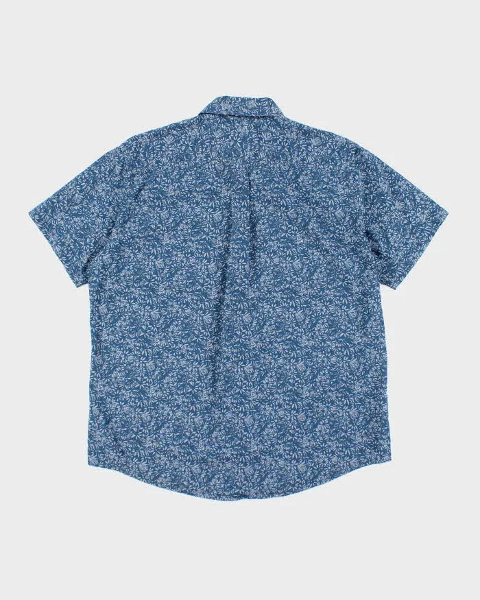 Vintage 2000's Eddie Bauer Floral Patterned Button Up Shirt - L sold by Rokit product image thumbnail 2