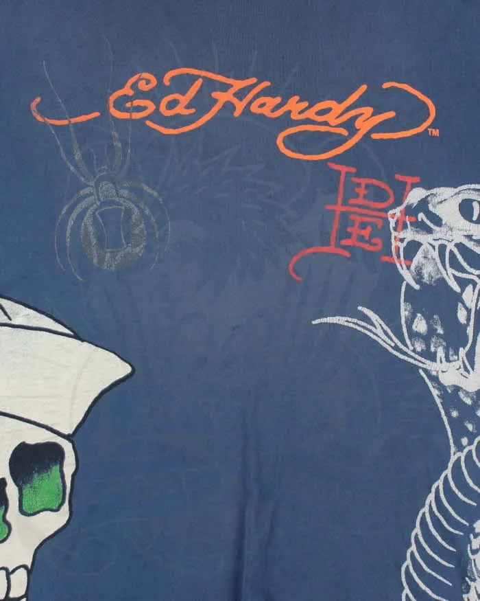 Vintage 2000's Ed Hardy Tattoo Graphic T-Shirt - M sold by Rokit product image thumbnail 3