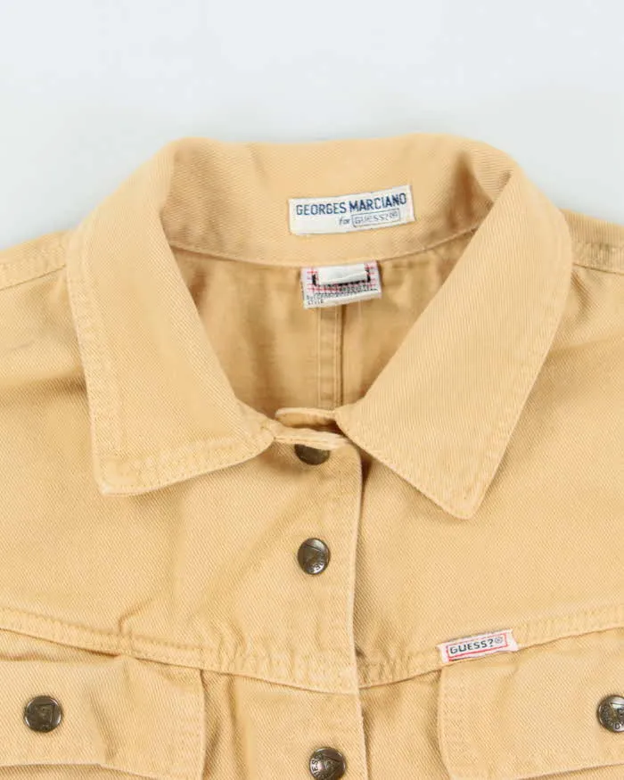 Vintage 90's Guess Heavyweight Cropped Denim Jacket - L sold by Rokit product image thumbnail 5