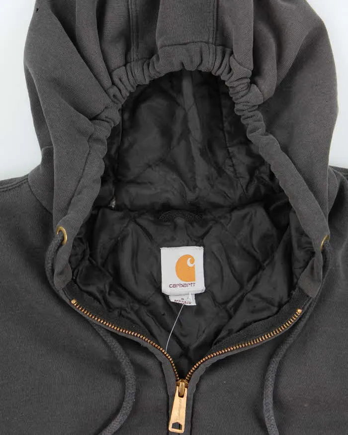 Vintage 2000's Carhartt Oversized Faded Zip Up Hoodie - S sold by Rokit product image thumbnail 4