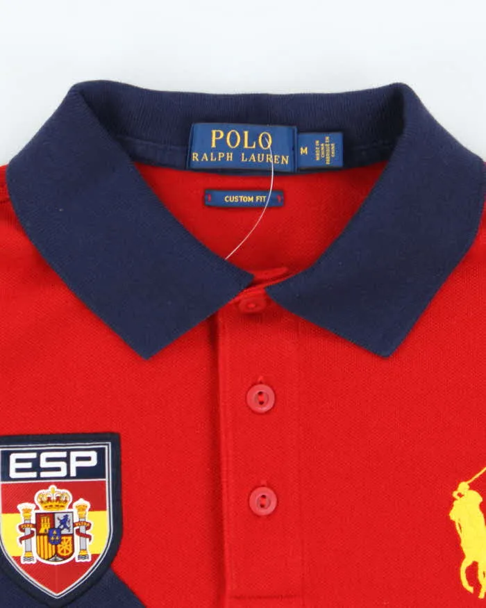 Vintage 2000's Ralph Lauren Espana Embroidered Polo Shirt - M sold by Rokit product image thumbnail 5