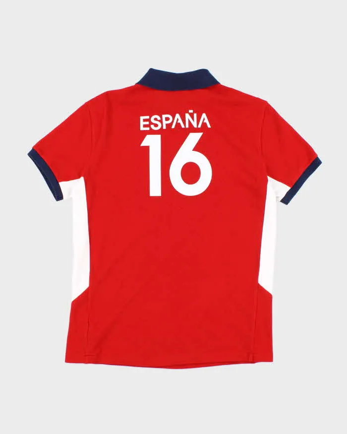 Vintage 2000's Ralph Lauren Espana Embroidered Polo Shirt - M sold by Rokit product image thumbnail 3