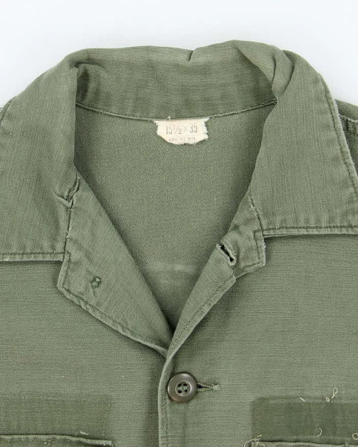 60s Vintage US Army OG-107 Utility Vest - Medium sold by Rokit product image thumbnail 4