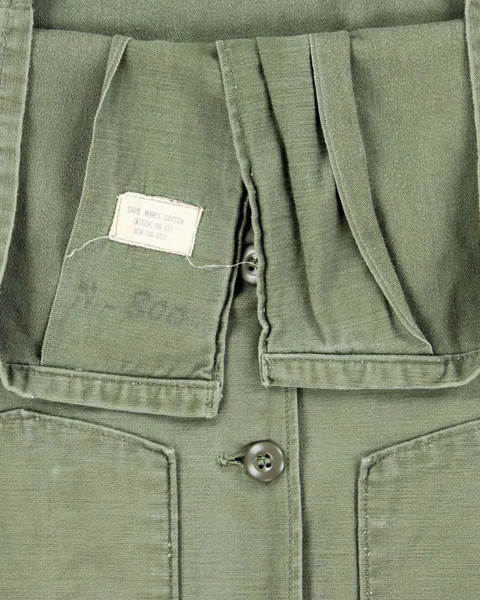 60s Vintage US Army OG-107 Utility Vest - Medium sold by Rokit product image thumbnail 5