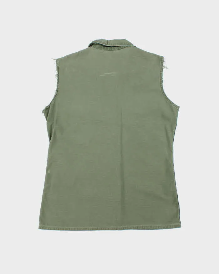 60s Vintage US Army OG-107 Utility Vest - Medium sold by Rokit product image thumbnail 2
