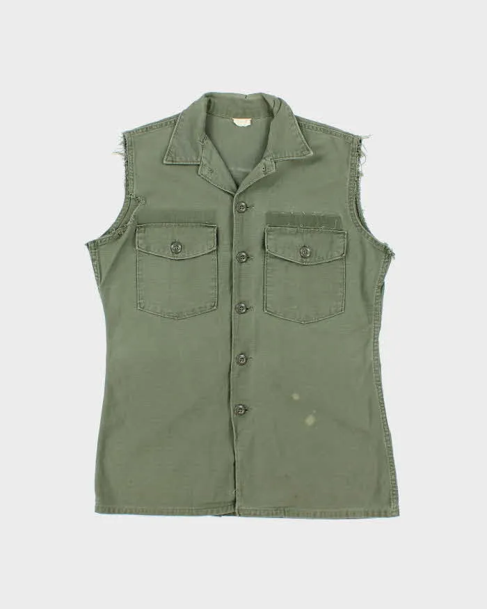 60s Vintage US Army OG-107 Utility Vest - Medium sold by Rokit