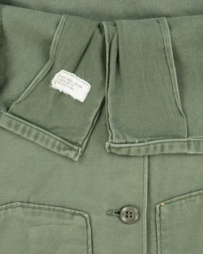 60s Vintage US Army OG-107 Utility Shirt - Small sold by Rokit product image thumbnail 4