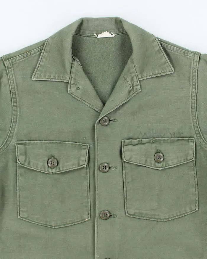 60s Vintage US Army OG-107 Utility Shirt - Small sold by Rokit product image thumbnail 3