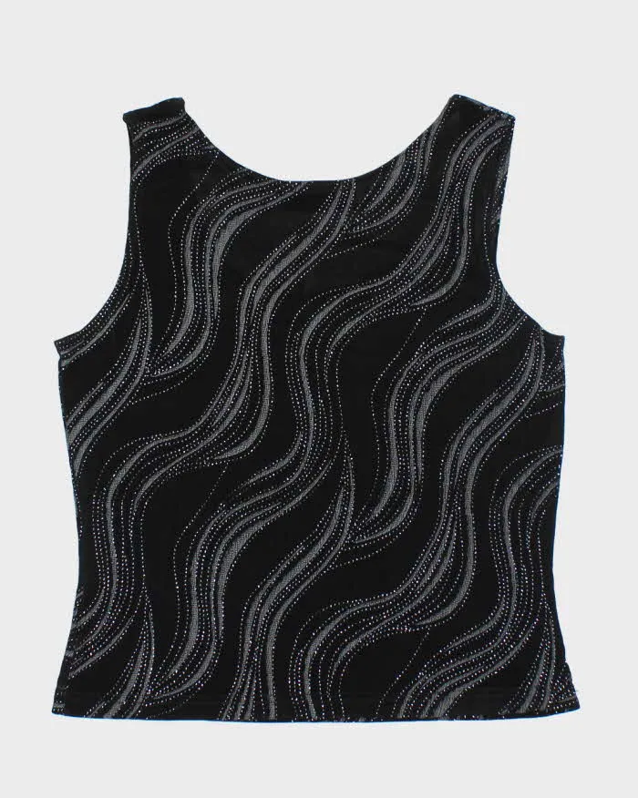 Vintage 90s Concepts Sparkly Cami Top - M sold by Rokit product image thumbnail 2