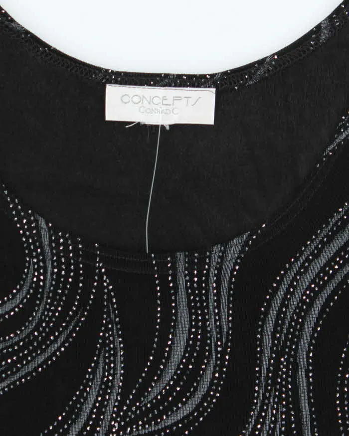 Vintage 90s Concepts Sparkly Cami Top - M sold by Rokit product image thumbnail 5
