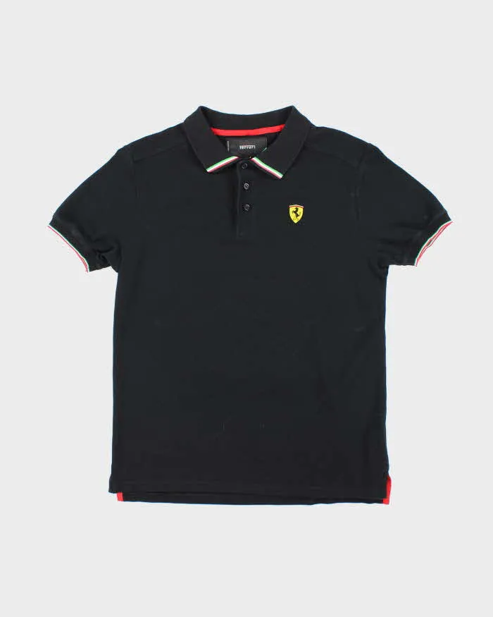 Vintage 2000's Ferrari Small Emblem Polo Shirt - L sold by Rokit