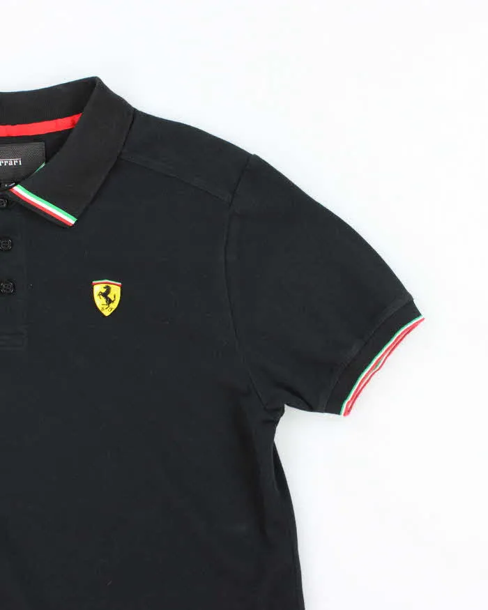 Vintage 2000's Ferrari Small Emblem Polo Shirt - L sold by Rokit product image thumbnail 4