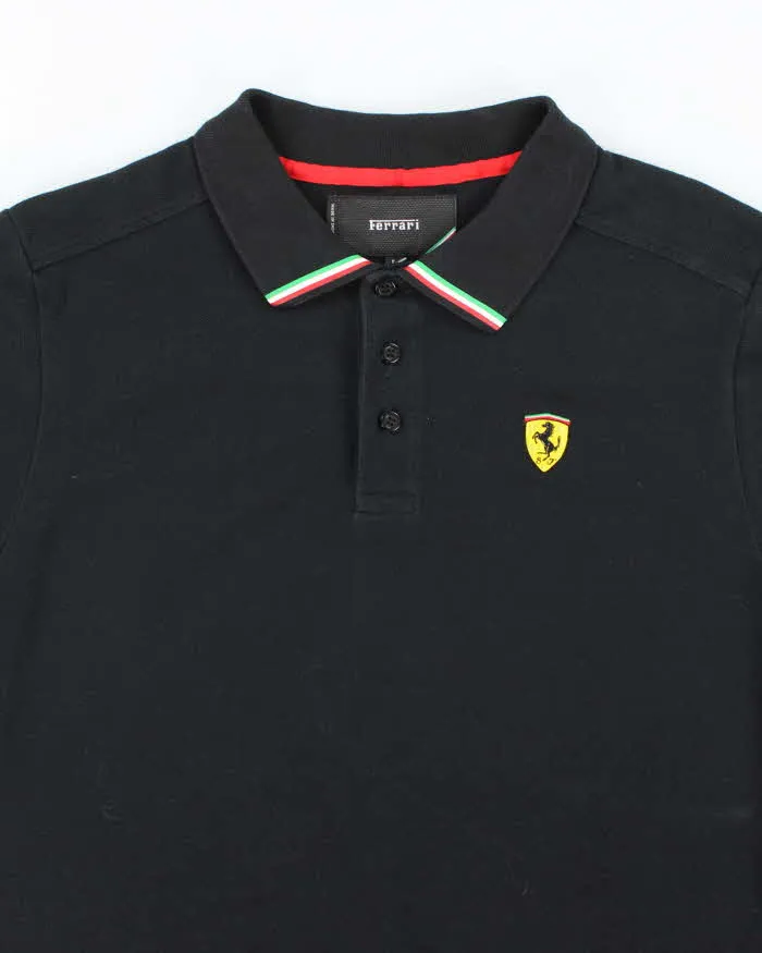 Vintage 2000's Ferrari Small Emblem Polo Shirt - L sold by Rokit product image thumbnail 2