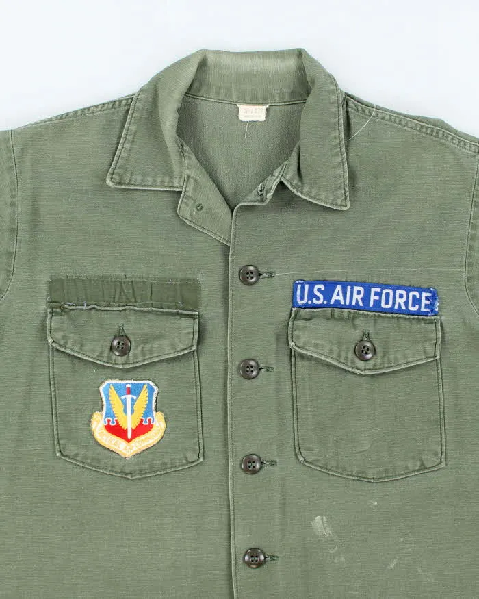 60s Vintage US Air Force OG-107 Utility Shirt - X-Large sold by Rokit product image thumbnail 3