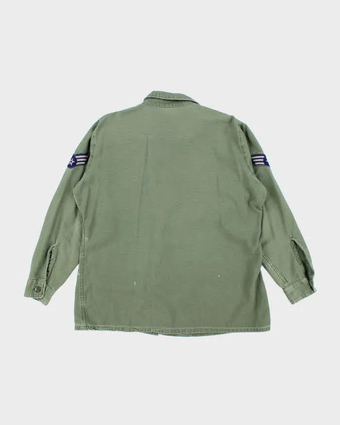 60s Vintage US Air Force OG-107 Utility Shirt - X-Large sold by Rokit product image thumbnail 2