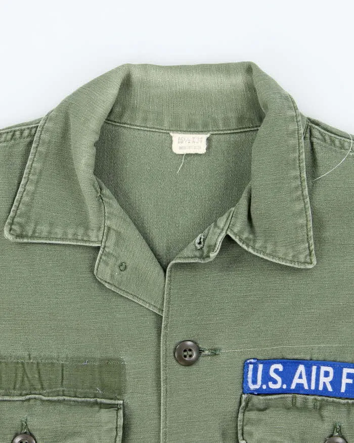 60s Vintage US Air Force OG-107 Utility Shirt - X-Large sold by Rokit product image thumbnail 5