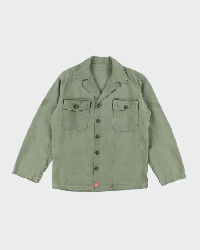 60s Vintage US Army OG-107 Utility Shirt - X-Large | Parallel