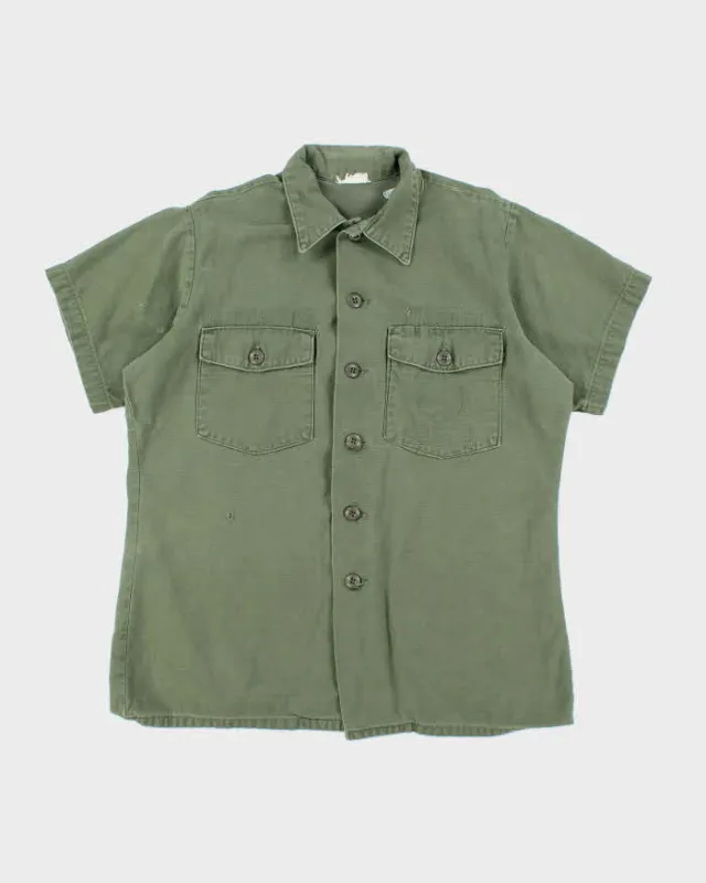 60s Vintage US Air Force OG-107 Utility Shirt - X-Large sold by Rokit