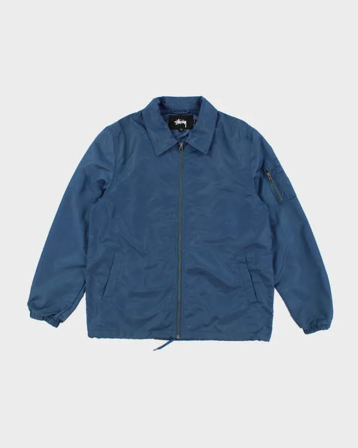 Vintage Stussy Lightweight Zip Up Harrington Jacket - M sold by Rokit