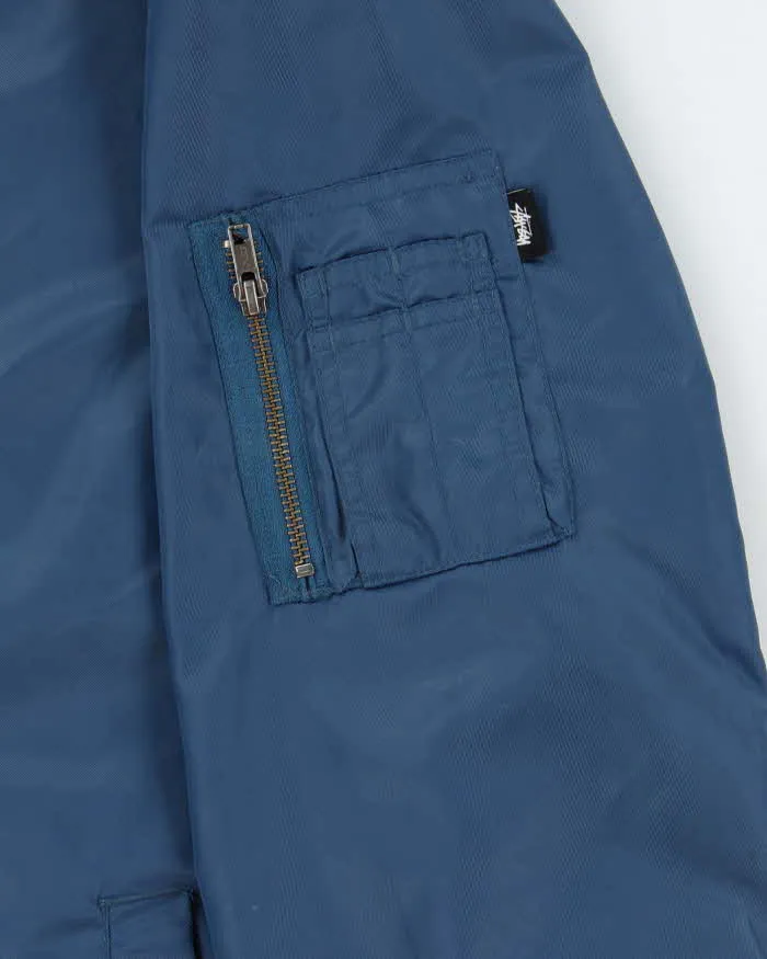 Vintage Stussy Lightweight Zip Up Harrington Jacket - M sold by Rokit product image thumbnail 4