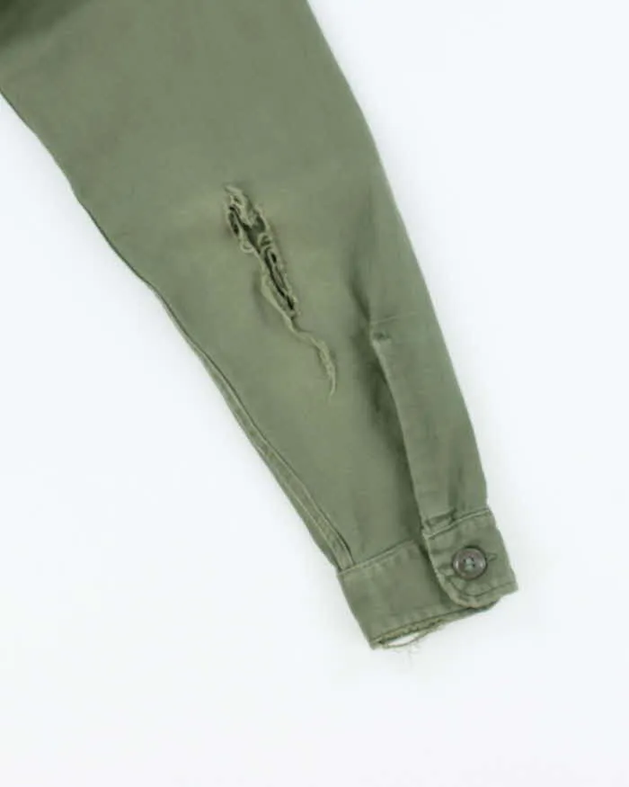 60s Vintage US Army OG-107 Utility Shirt - Medium sold by Rokit product image thumbnail 3