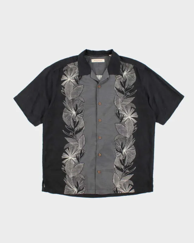 Vintage Tommy Bahama Hawaiian Silk Shirt - L sold by Rokit
