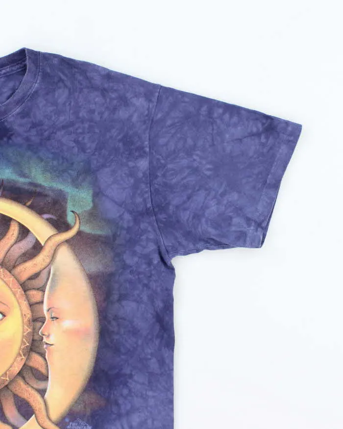Vintage The Mountain Tie Dye Sun & Moon Graphic T-Shirt - L sold by Rokit product image thumbnail 4