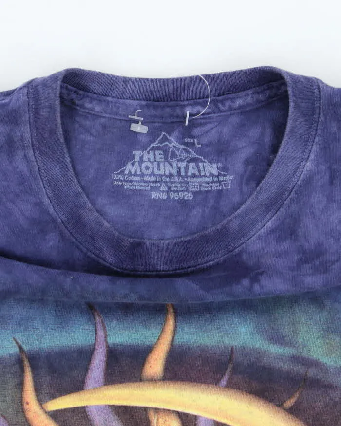 Vintage The Mountain Tie Dye Sun & Moon Graphic T-Shirt - L sold by Rokit product image thumbnail 5