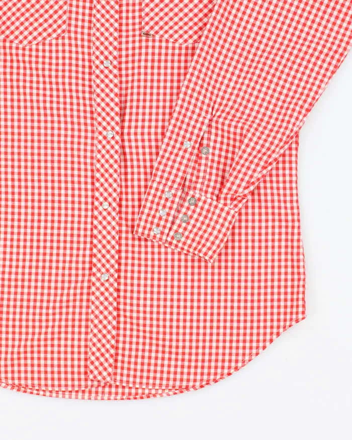 Vintage 70's GWG Cowboy Kings Western Snap Button Shirt - L sold by Rokit product image thumbnail 4