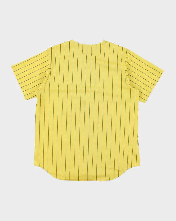 Vintage Y2K Yankee Striped MLB Baseball Jersey - M sold by Rokit product image thumbnail 2