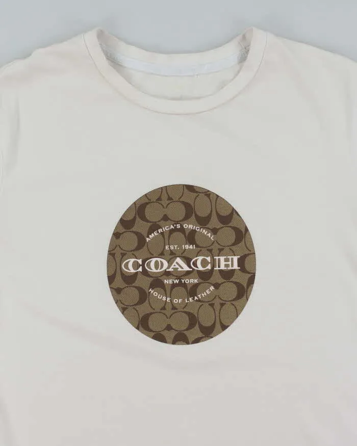 Vintage Coach House of Leather Graphic T-Shirt - S sold by Rokit product image thumbnail 2
