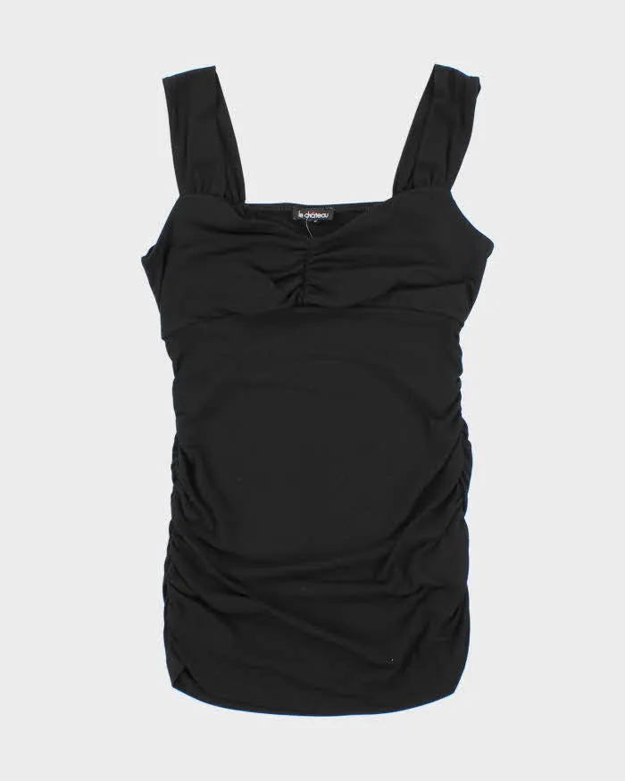 Vintage Y2k 00s Le Chateau Ruched Cami - S sold by Rokit
