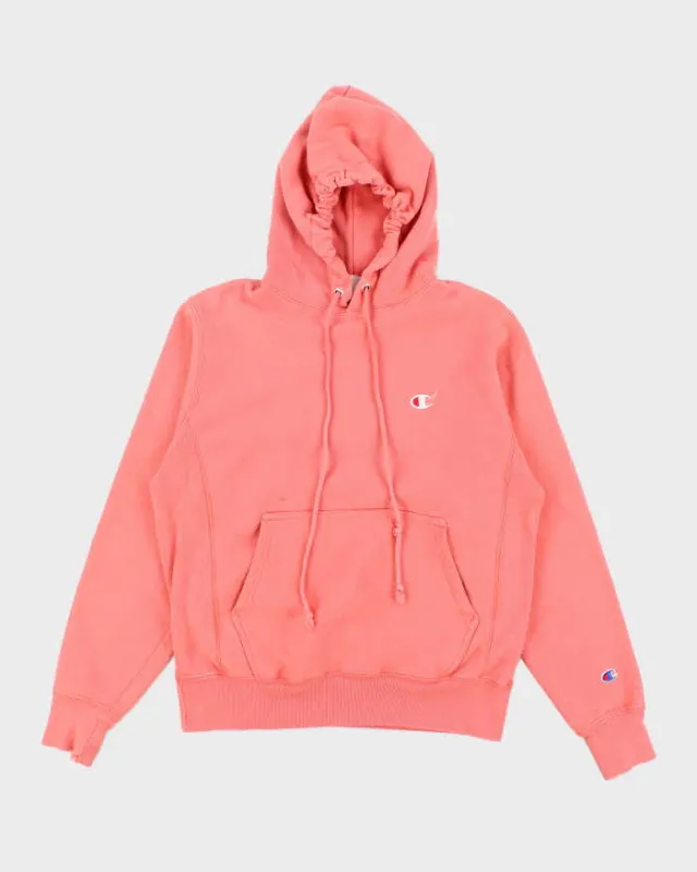 Champion Peach Reverse Weave Pullover Hoodie - M sold by Rokit