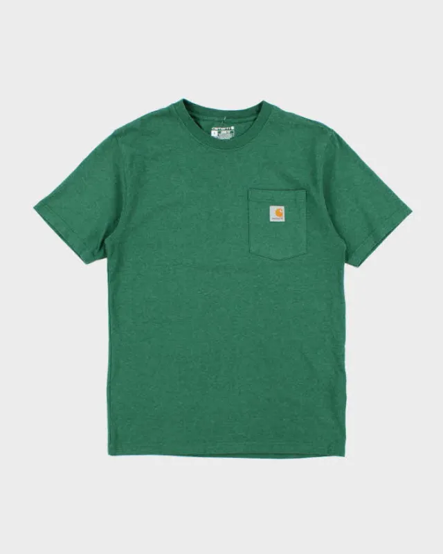 Carhartt Loose Fit Moss Green T-Shirt - S made by Carhartt