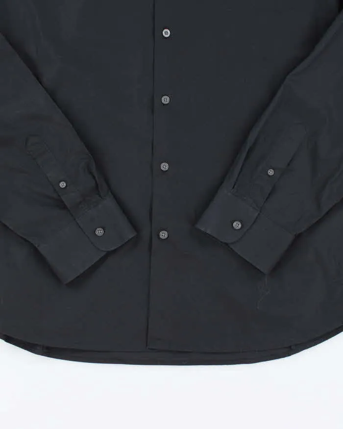 Vintage 2000's Armani Exchange Plain Button Up Long Sleeve Shirt - XXL sold by Rokit product image thumbnail 4