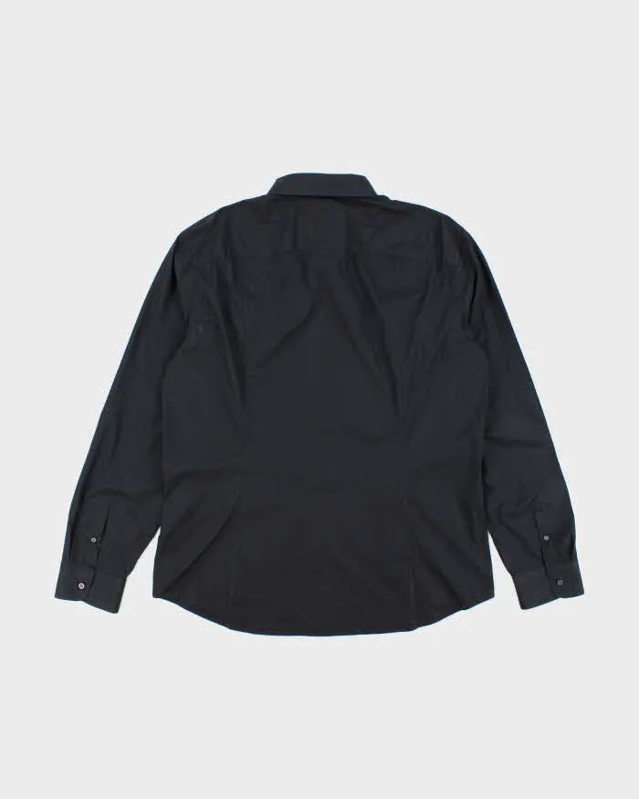 Vintage 2000's Armani Exchange Plain Button Up Long Sleeve Shirt - XXL sold by Rokit product image thumbnail 2