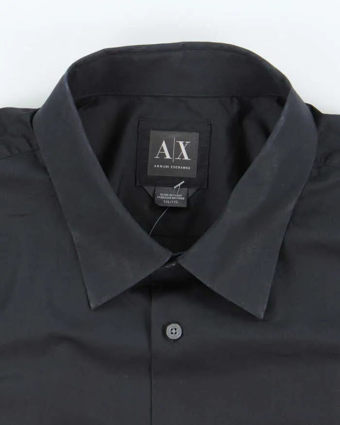 Vintage 2000's Armani Exchange Plain Button Up Long Sleeve Shirt - XXL sold by Rokit product image thumbnail 5