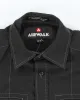 Vintage Y2K Air Walk Contrast Stitch Button Up Shirt - M sold by Rokit