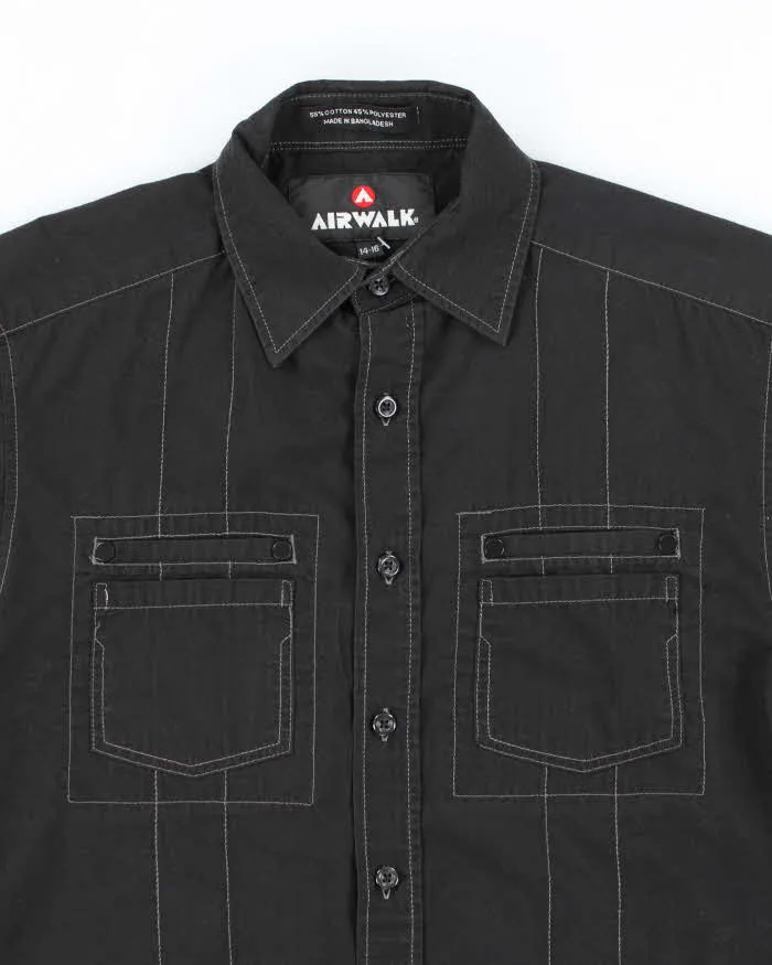 Vintage Y2K Air Walk Contrast Stitch Button Up Shirt - M sold by Rokit product image thumbnail 3
