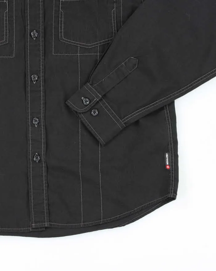 Vintage Y2K Air Walk Contrast Stitch Button Up Shirt - M sold by Rokit product image thumbnail 4