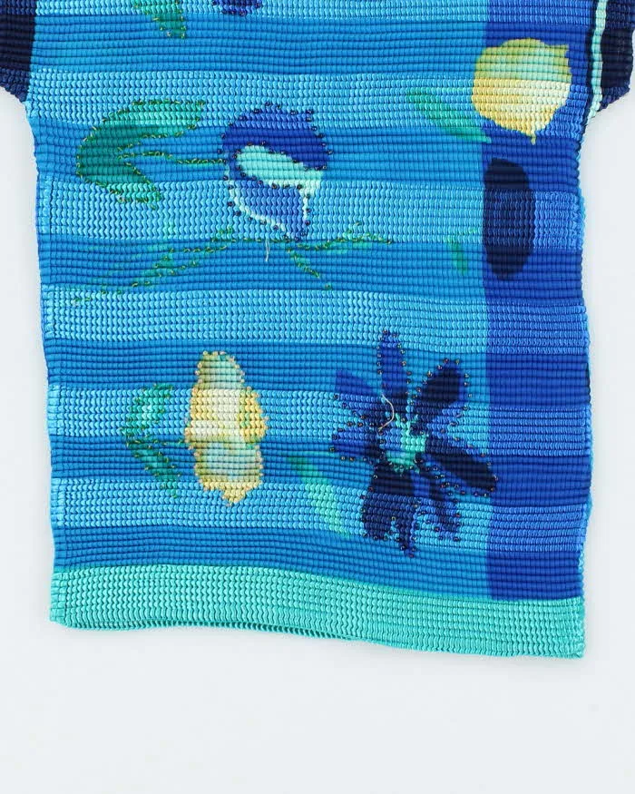 Vintage 90s Crinkle Beaded Top - S sold by Rokit product image thumbnail 5