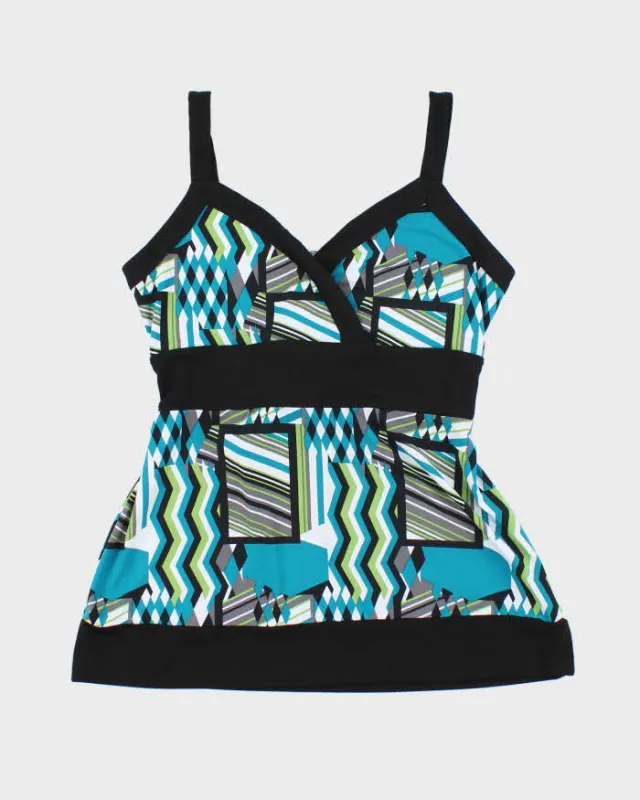 Vintage Y2k 00s Ricki's Pattern Cami - M sold by Rokit